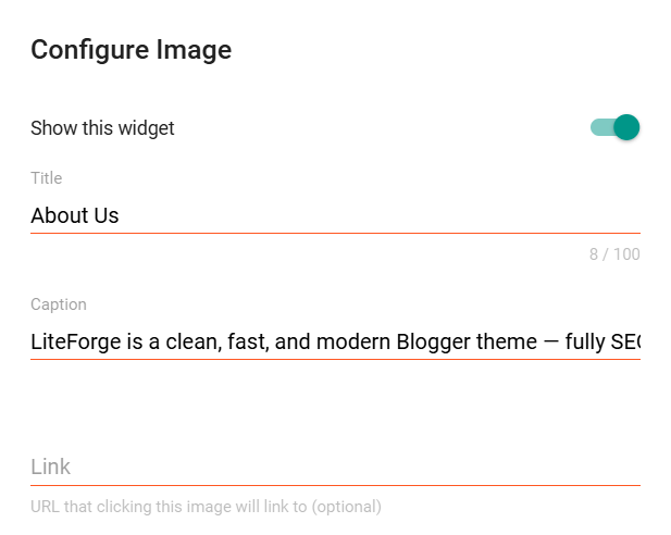 about section Configuration Example