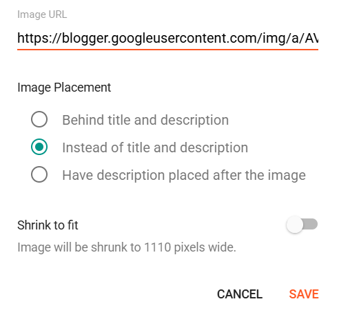 Logo Configuration Example